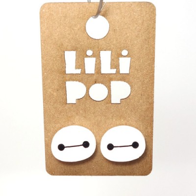 Boucles d'oreilles Lili POP- B-Max (Les nouveaux héros) 